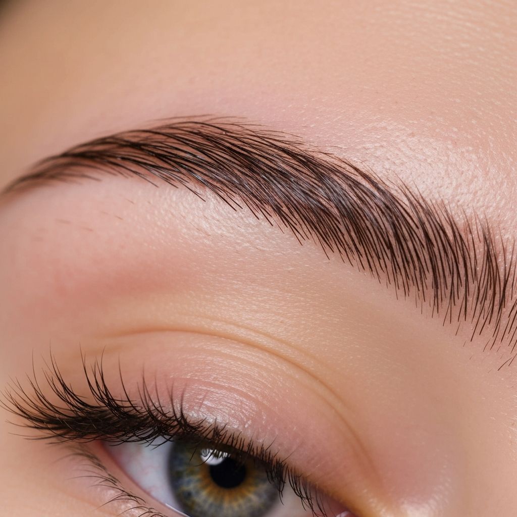 After Nano Hairstrokes treatment - healed results