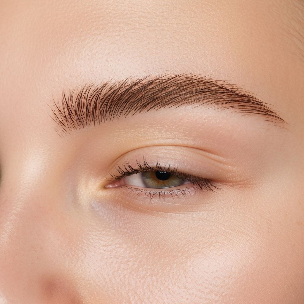 Before Ombre Powder treatment