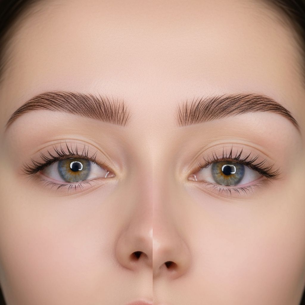 After Nano Hairstrokes treatment - healed results