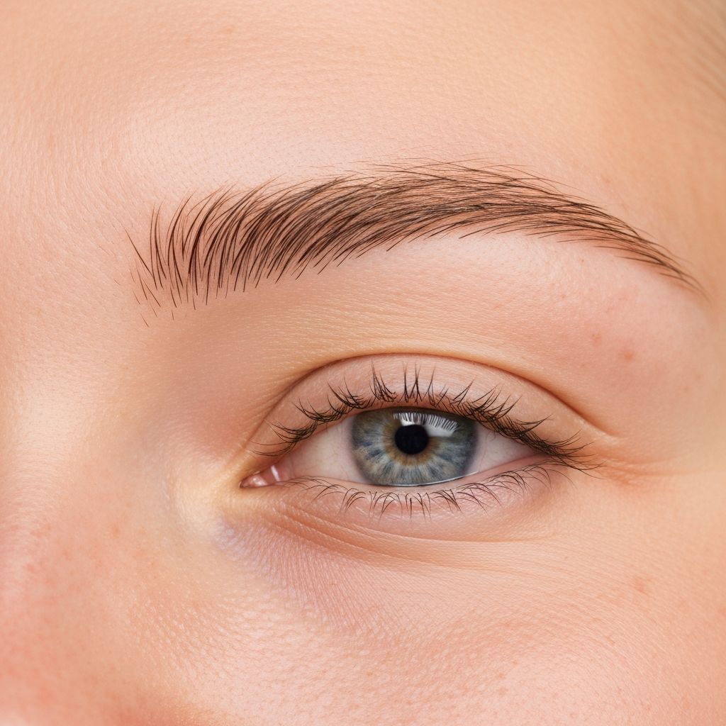 Before Ombre Powder treatment